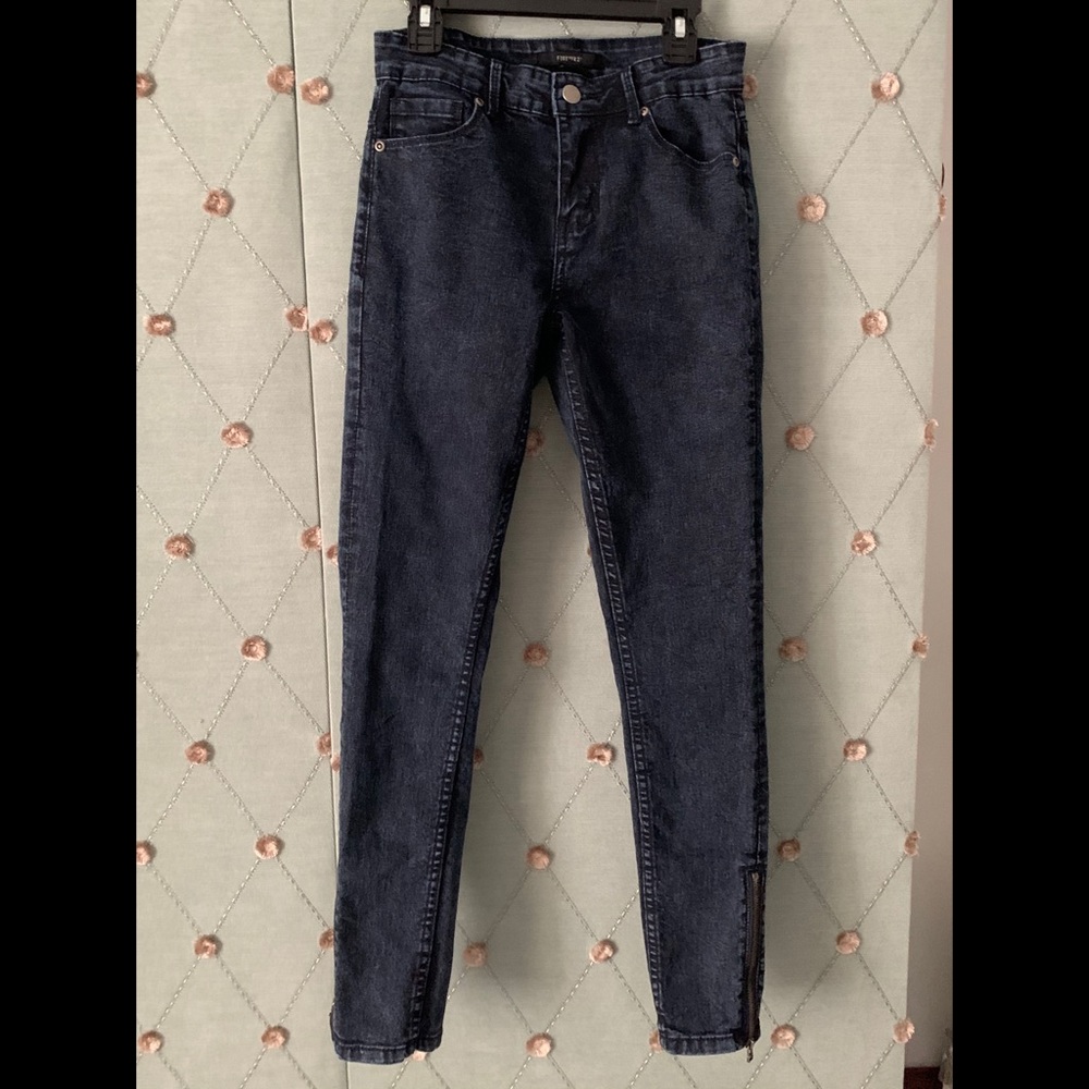 Forever 21 Dark Ankle skinny Jeans